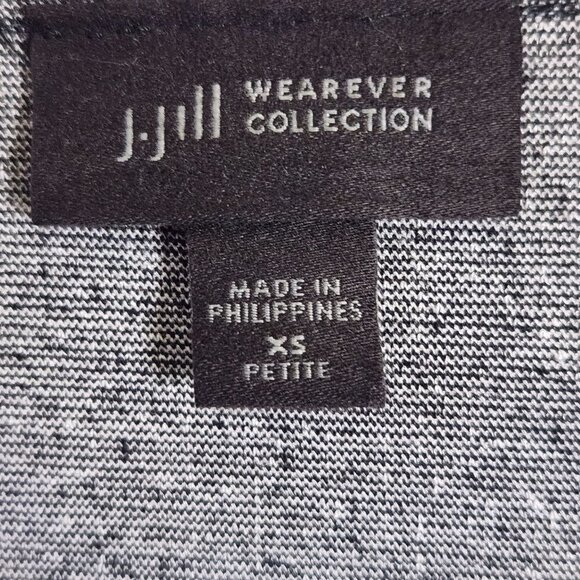 J. Jill Wearever Collection Cardigan Style Top Size XSp - Picture 6 of 7